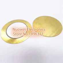 Аксессуары для электронных компонентов 10 шт. диаметр 20 мм пьезоэлектрический керамический медный зуммер прокладка пленки