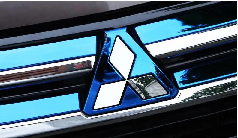 Подходит для Mitsubishi Outlander нержавеющая сталь автомобиля Передняя решетка бампера Рамка отделка автомобиля аксессуары Стайлинг