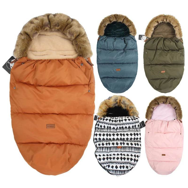 Stroller Baby Sleeping Bag For Newborns Winter Baby Stroller Footmuff