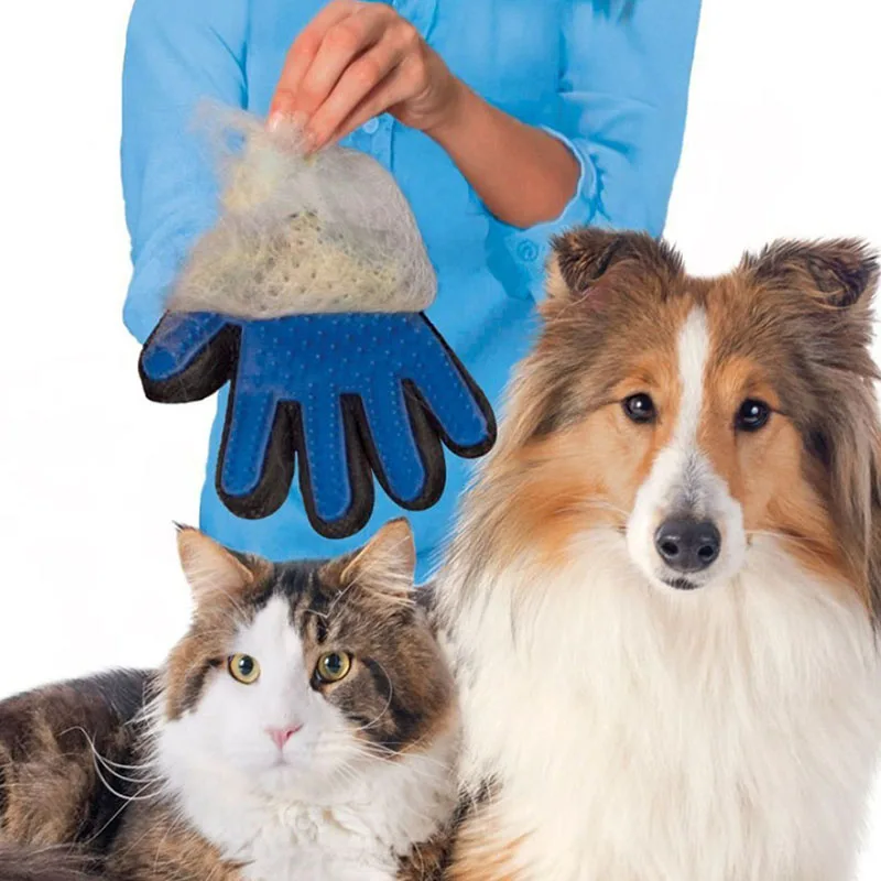Щетка для ухода за домашними животными, собаками, кошками, гребень, перчатка для чистки, массажная перчатка для ухода за домашними животными, перчатки для чистки пальцев, перчатки для кошачьей шерсти