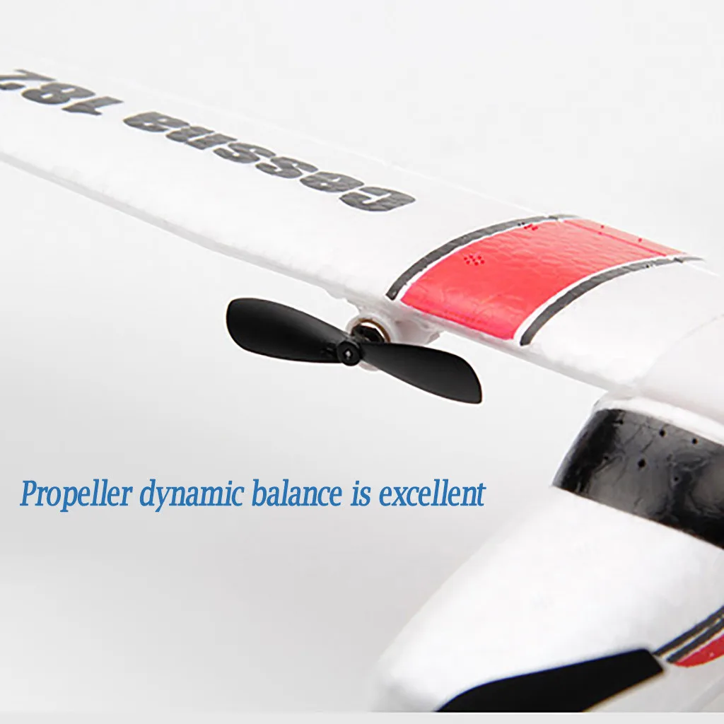 EPP foam 450 mAh large capacity aircraft battery FX-801 2.4G radio control 2CH RC aircraft drone glider outdoor toys