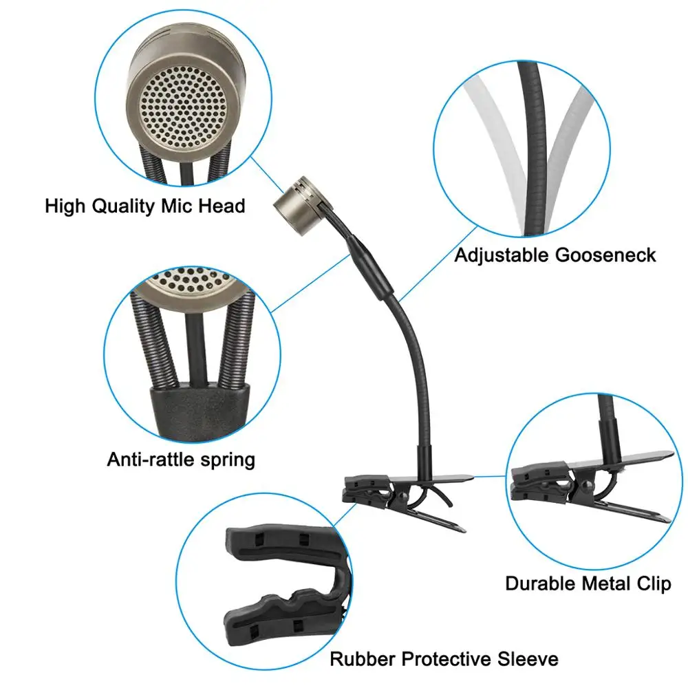 KIMAFUN Professional Condenser Saxophone