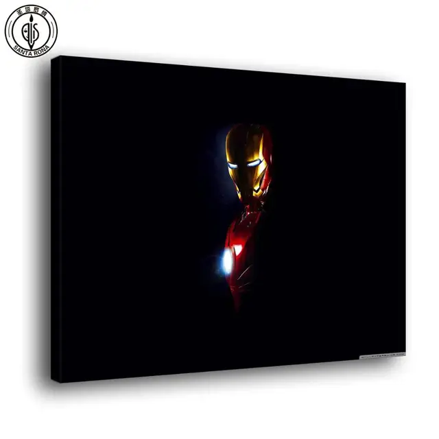 SR A2816 Iron man movie posters HD Canvas Print Home decoration Living