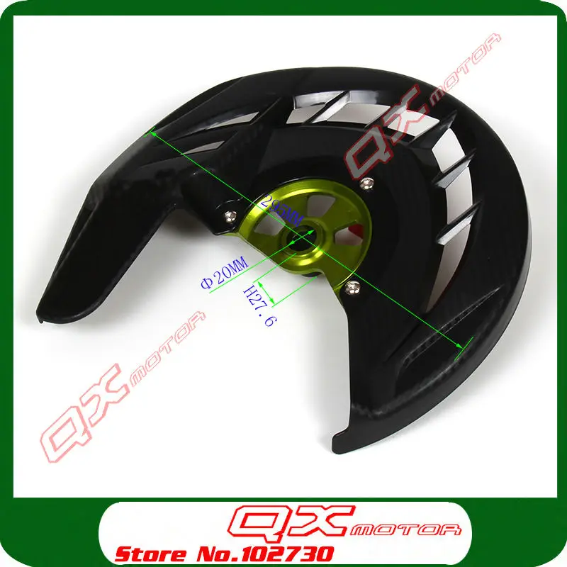 Front brake disk protective cover For KX125 KX250 KXF250 KXF450 KLX450R