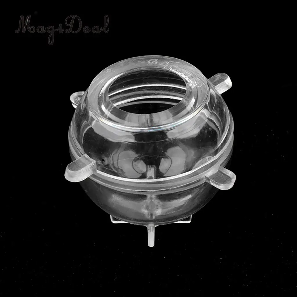 MagiDeal 2pcs Durable Plastic Round Soap Candle Making Mold Holders Mould for Handmade Soap Candle Making Accessories