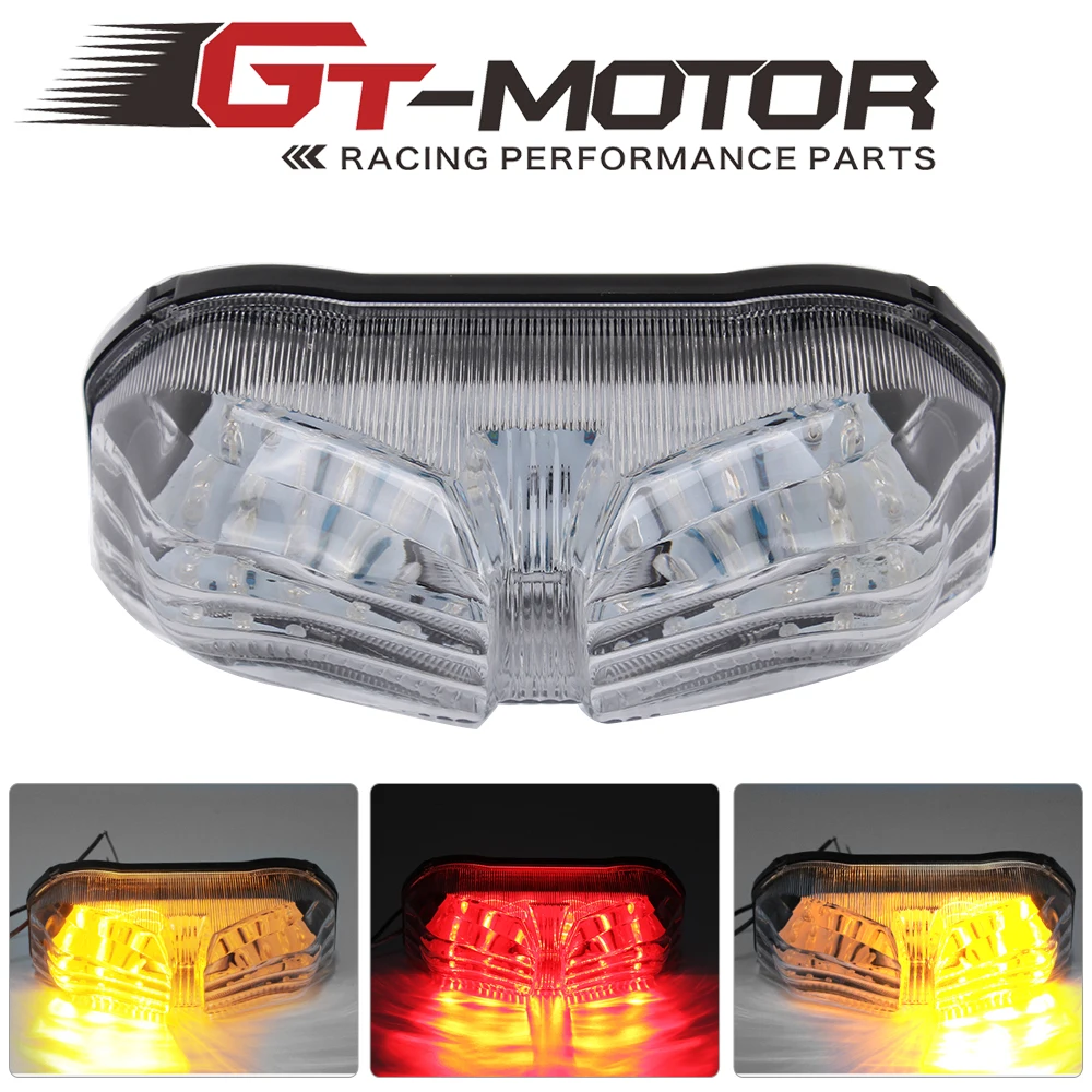 

GT Motor - Motorcycle Integrated Signal Tail Light LED for Yamaha FZ8 10-13 FZ1 06-13