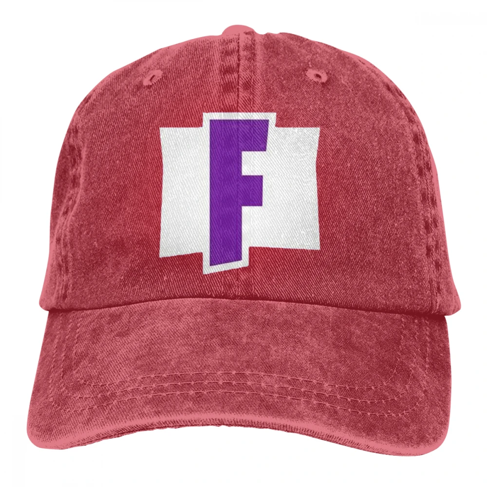 Fortnite F Логотип Унисекс для мужчин женщин 3D Custom Print Snapback повседневное ковбой Casquette