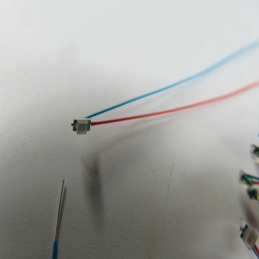 0805 led light in architecture model  (2)