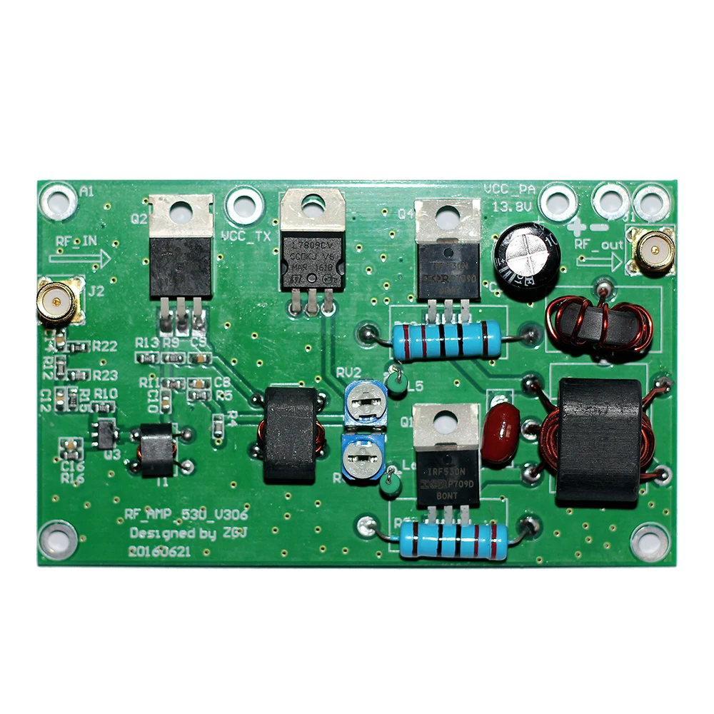 

45W SSB AM Linear Power Amplificateur CW FM Power Amplifier HF Radio Transceiver Shortwave DIY Kit Signal Amplification