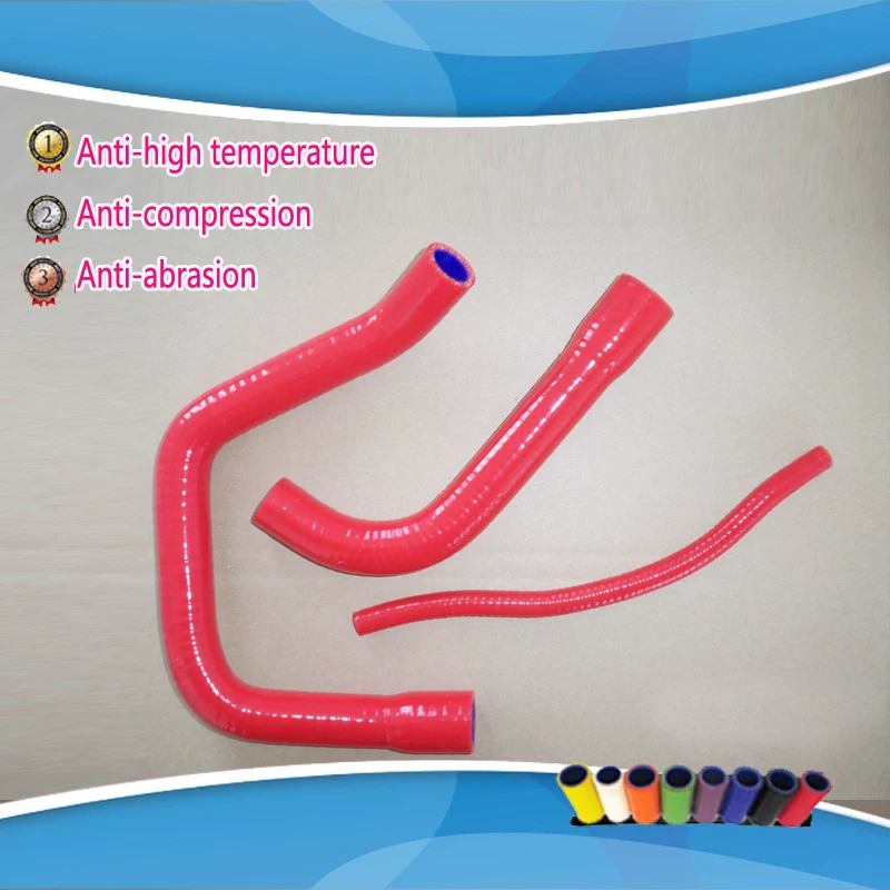 Motorcycle silicone radiator hose kit for SUZUKI BURGMAN 650 AN650 2006