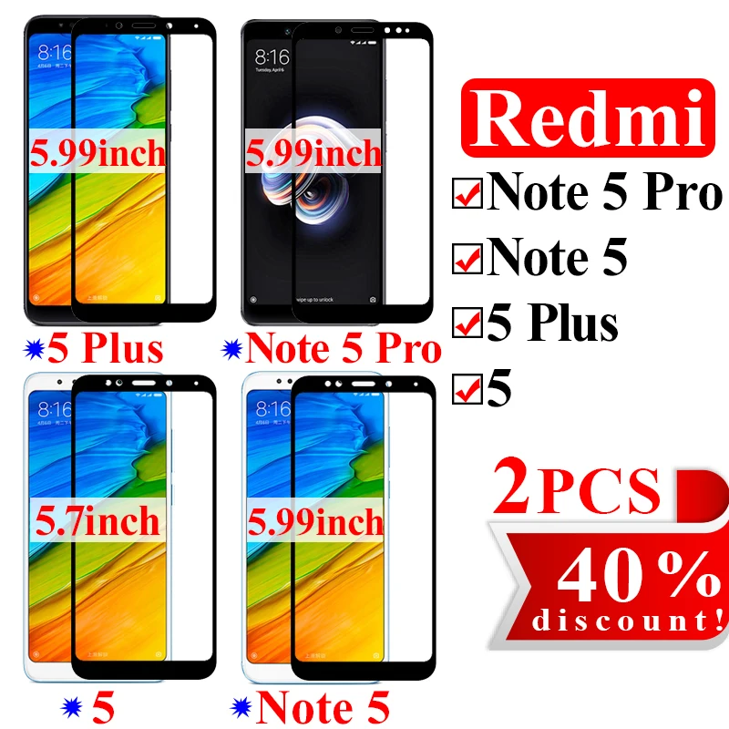 Защитное стекло для экрана ksiomi redmi 5 для xiaomi mi5 note plus pro закаленное note5 xiomi xomi 5plus 5pro armor glas