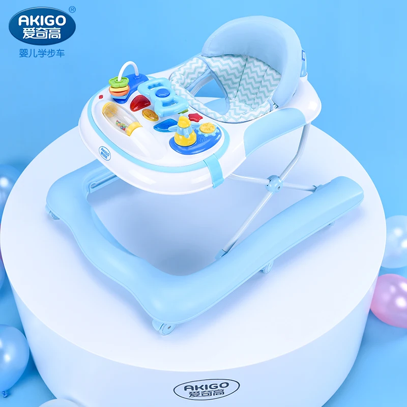 

U type Baby Hand Pushcart 6/7-18 Month Multi Function Anti Turn Male Girls boys Push Walker