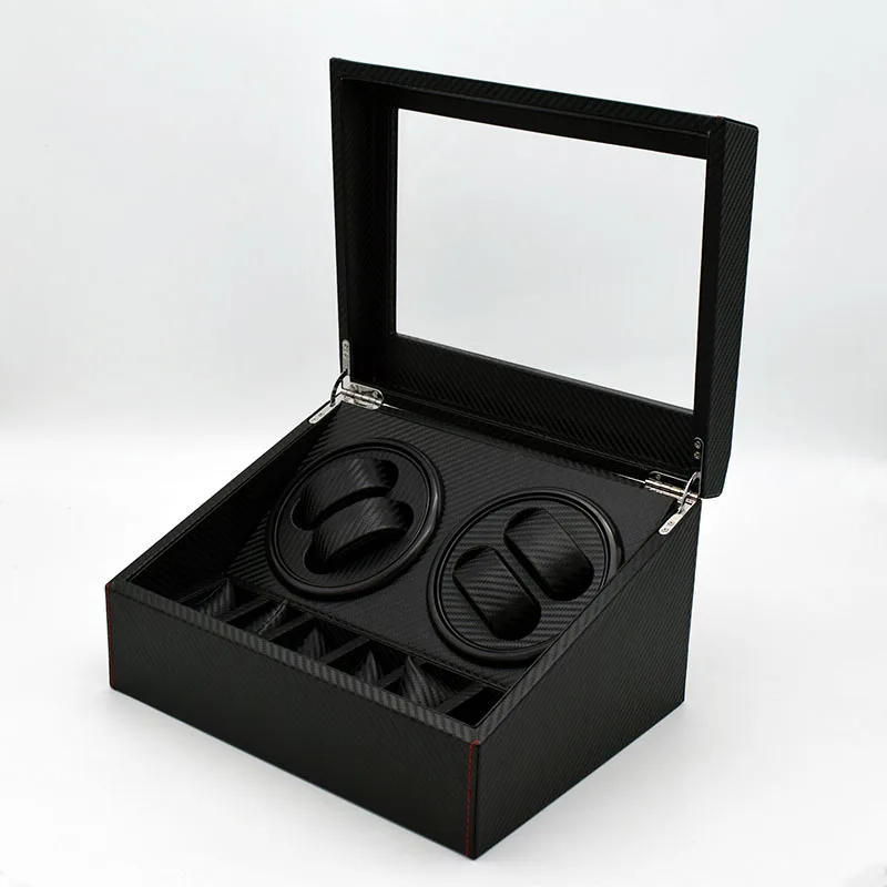 2019 black carbon watch winder case