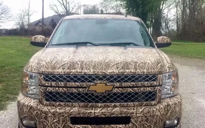 Grass Shadow Camo Vinyl Wrap Roll for Truck Jeep SUV Graphics Realtree