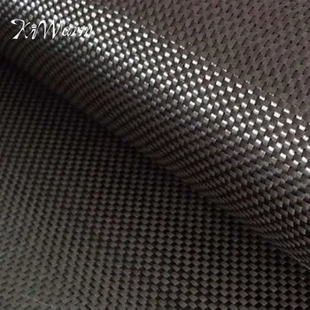

KiWarm High Quality 3K 200gsm 1mx1m High Strength Carbon Fiber Cloth For Interlayer Car Parts Sport Equipments 0.25mm Thickness