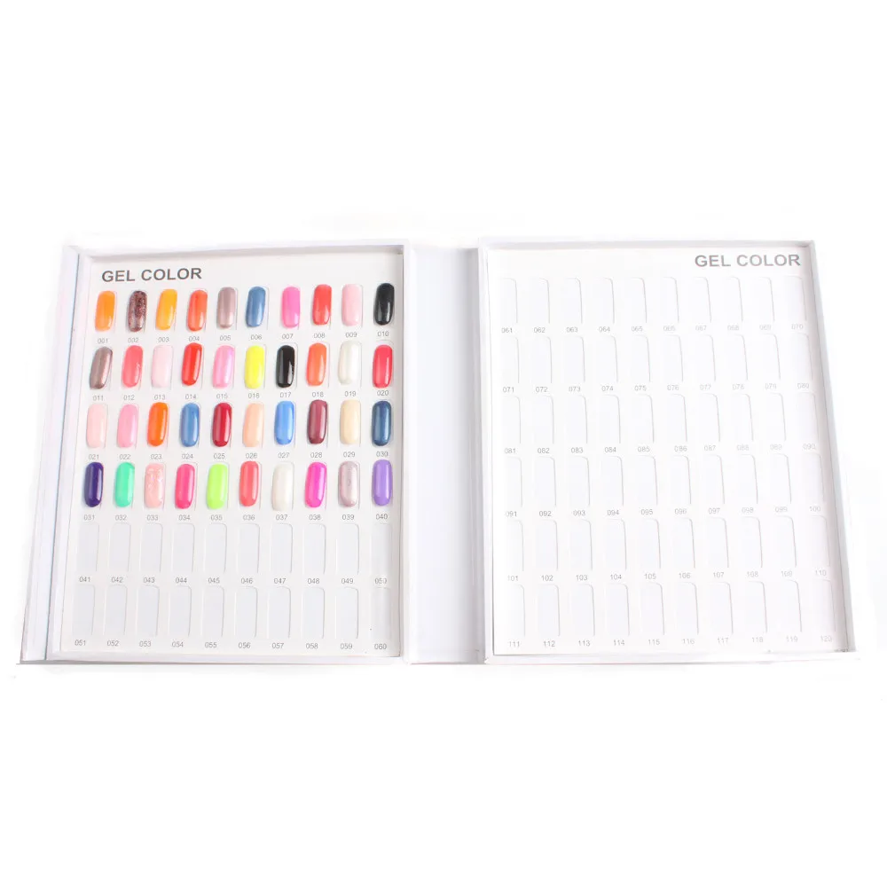 NAIL GEL COLOR CARD-2