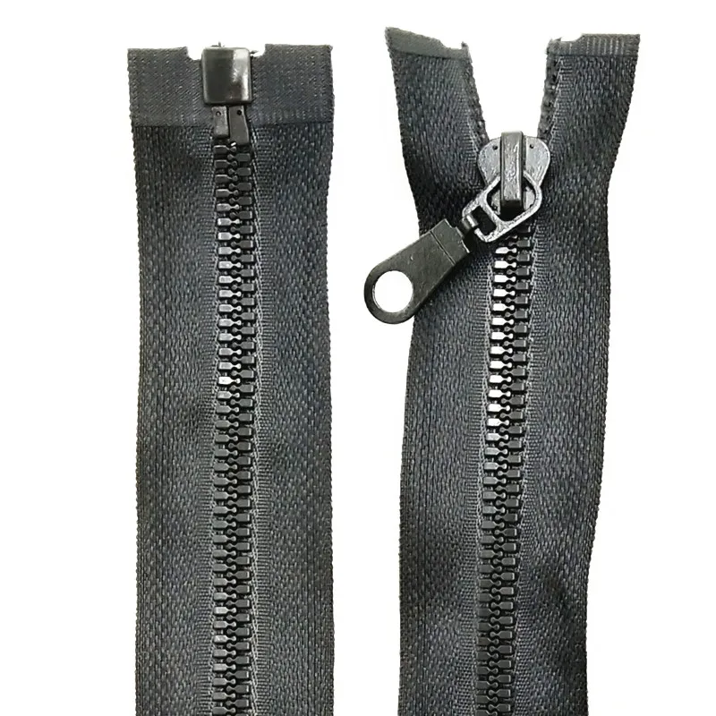 NEW 10pcs Black RESIN ZIP ZIPS ZIPEER ZIPPERS 5 24" 60CM for Clothing or bagin Zippers from