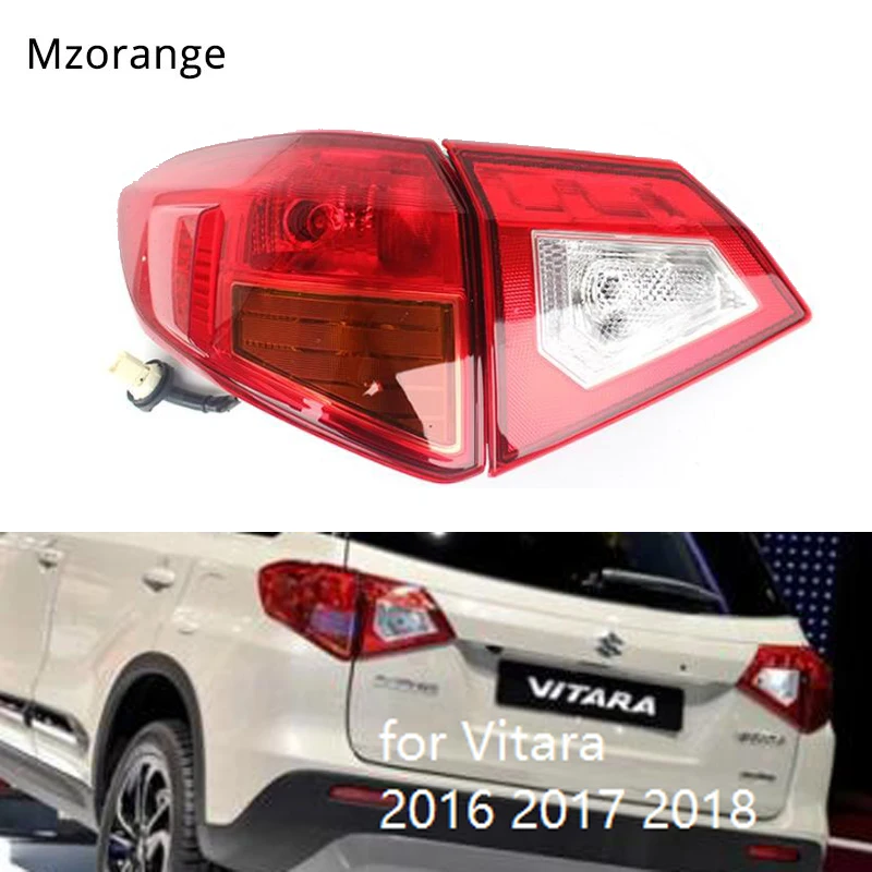 

Rear tail light For Vitara 2016 2017 2018 Tail Stop Signal Lamp Car Accessories Rear Turn Fog Warning Light