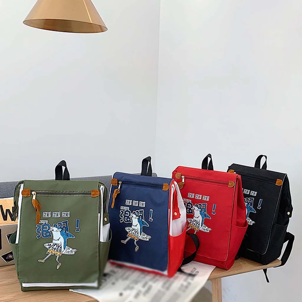

Coneed 2019 New Women's Fashion Animal Picture Large Capacity Computer Bag Student Backpack Shoulder Bag July1 P35