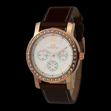 Мужские и женские часы люксовый бренд из натуральной кожи ремешок Мужские кварцевые часы женские Розовое золото relogio relojes часы