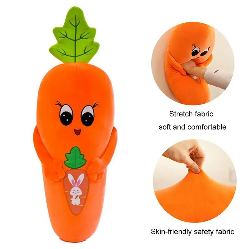 Детские Плюшевые Подушка-Морковка s супер Очаровательная мягкая игрушка Моделирование растительное Подушка-Морковка куклы набивные
