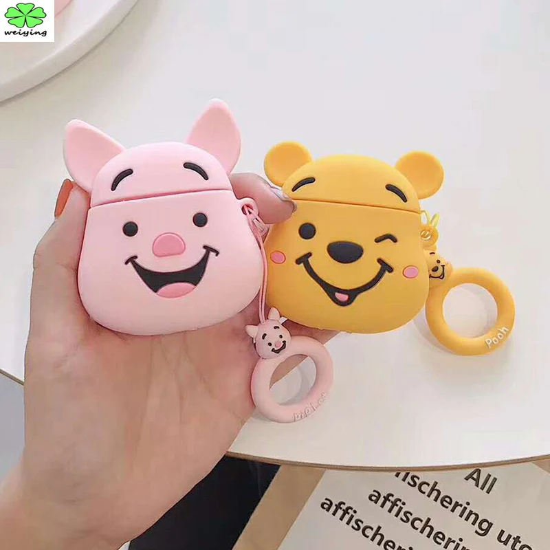 

Cartoon Cute Wireless Bluetooth Earphone Case For Apple AirPods Silicone Charging Headphones Cases For Airpods Protective Cover