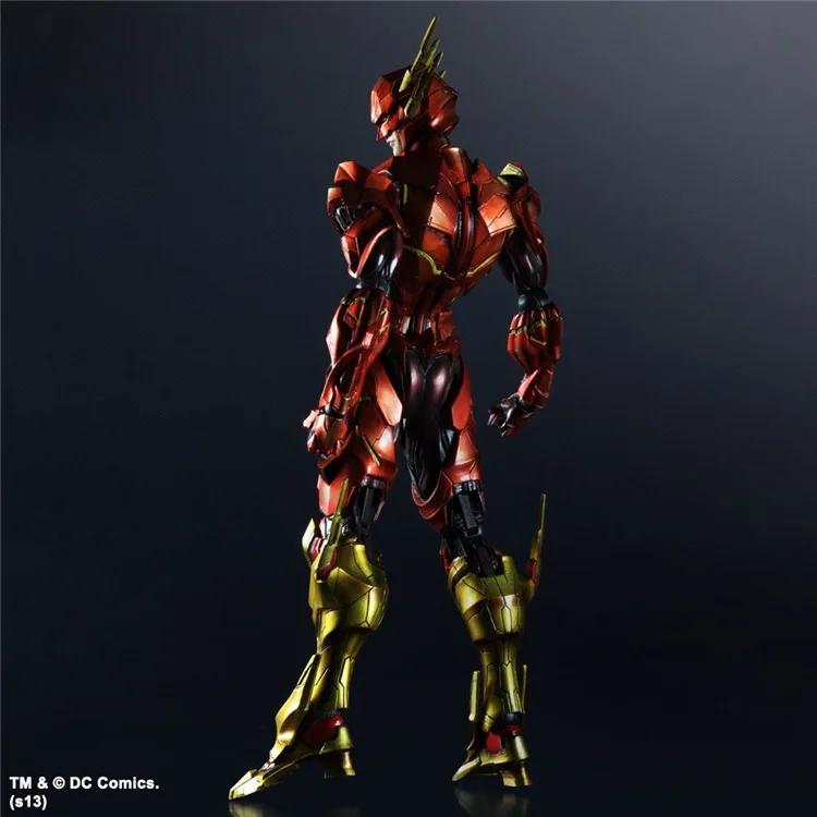 New DC Comics Variant Super Hero The Flash Play Arts Kai 27cm Action Figure Statue Model Toys