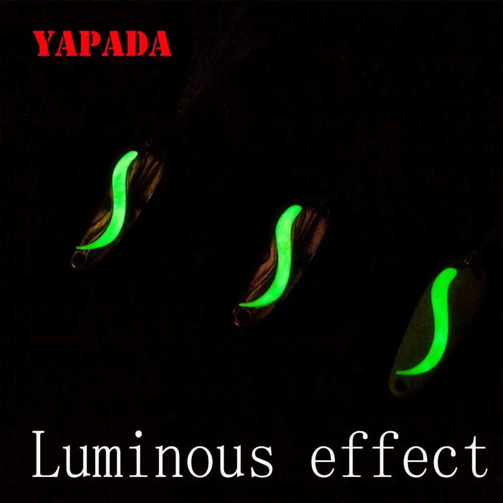 YAPADA ملعقة 016 TaiChi مضيئة 2.5-7.5g مالك واحد هوك 30-45mm متعدد الألوان المعادن سبائك الزنك ملعقة الصيد السحر YAPADA ملعقة 016 TaiChi مضيئة 2.5-7.5g مالك واحد هوك 30-45mm متعدد الألوان المعادن سبائك الزنك ملعقة الصيد السحر