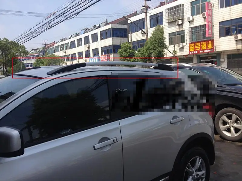 

For Nissan Qashqai 2007-2015 Roof Rack Rails Side Bars For Decoration Only Z2AAE024