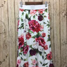 Настроить сделал повседневные для женщин; Большие размеры 3XS-10XL Retrov Цветочный принт рыбий хвост юбка женская Винтаж с цветочным принтом русалка юбки