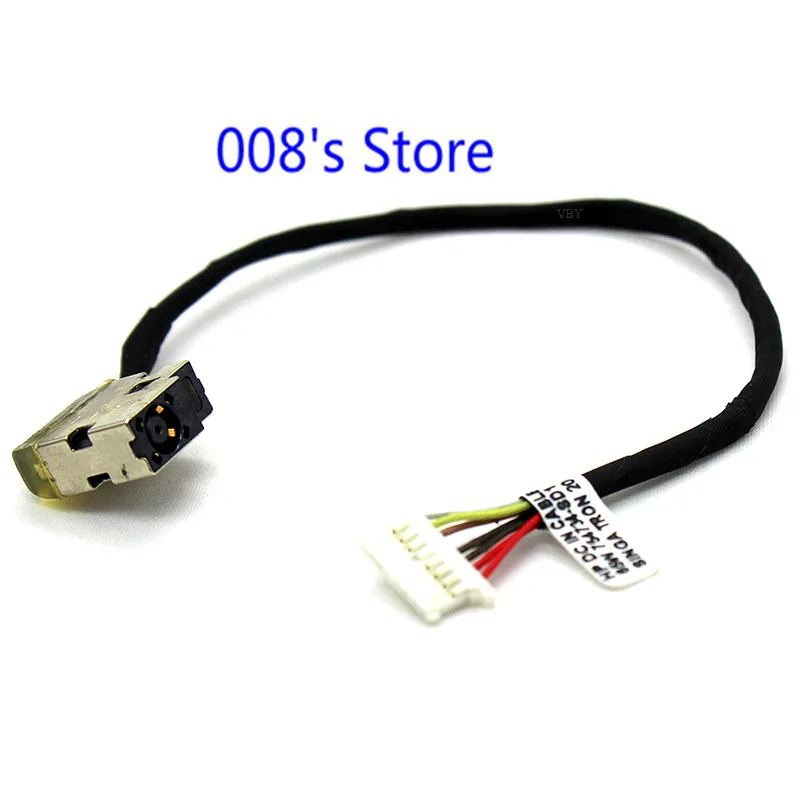 

New DC Power Jack For HP Stream 13 13-C 13-C120NR 14-Z Chromebook 14 14-x SlateBook 14-p010nr 14-p091nr 754734-SD1 Harness Cable