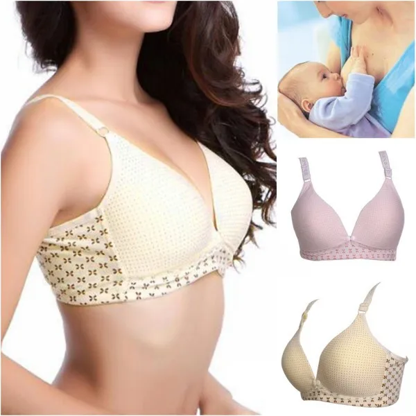 

Maternity Nursing Bra Pregnant Women Sleeping Bras Breastfeeding Underwear