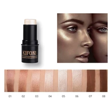 1pc wyróżnienia cień w piórze Stick makijaż twarzy 3D kontur wyróżnienia Bronzer Stick Shimmer rozjaśniona skóra korektor kosmetyczne