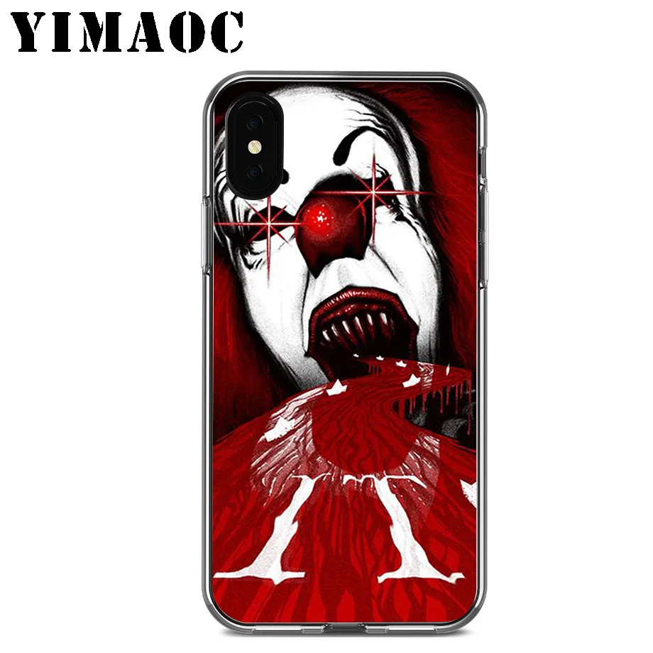 YIMAOC клоун ужас это мягкий силиконовый чехол для Apple Iphone 11 Pro Xr Xs Max X 10 8 Plus 7 6S 6 Plus SE 5S 5 7Plus 8 Plus - Цвет: 7