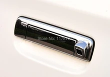 Free Shiping 2012-2014 Isuzu D-Max Reverse Rear View Parking Backup Camera Trunk Handle Chrome Cover FOR ISUZU D-MAX DMAX PICKUP