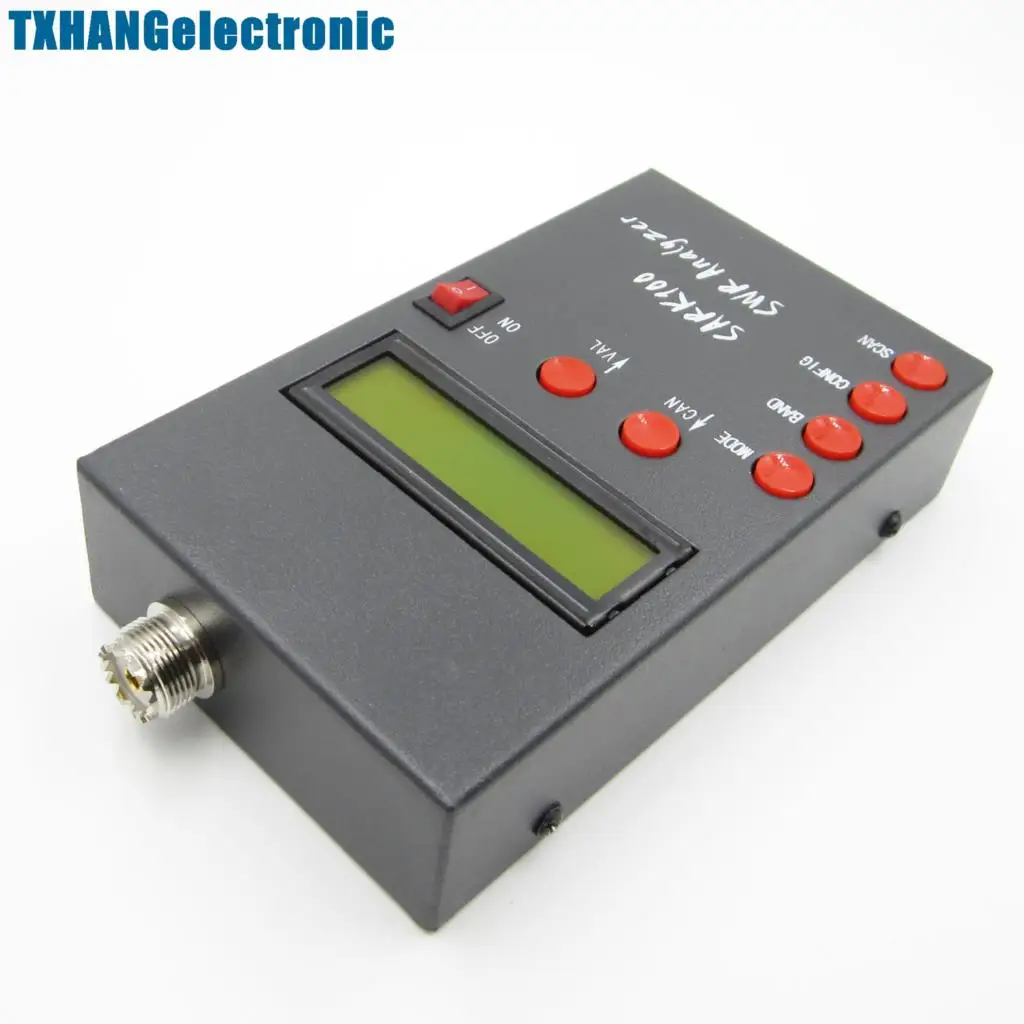 

SARK100 ANT SWR Antenna Analyzer Meter For FPV Ham Radio Hobbists 1-60M