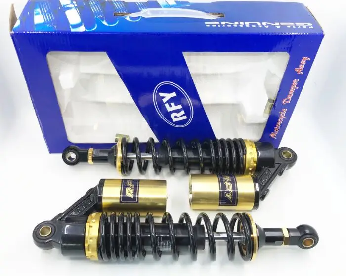 

Universal 330mm motorcycle new Rear Air suspension shock absorber for honda yamaha suzuki silver and black +Gold