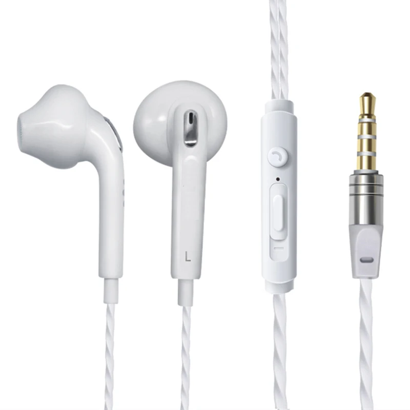 M&ampJ Newest S7 Earphone And Headphone For iPhone Samsung Xiaomi HTC With Microphone 3.5mm Jack Bass in Ear Headset fone de ouvido |