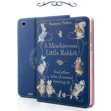 Кролик Питер планшетного Защитный чехол Shell для 9." Apple iPad Air 2/iPad 6