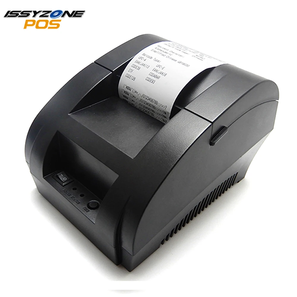 Pаспродажа IssyzonePOS термопринтер Мини 58 мм USB POS дешевый чековый принтер для супермаркета ресторана I58TP04 принтер логотипа ESC POS
