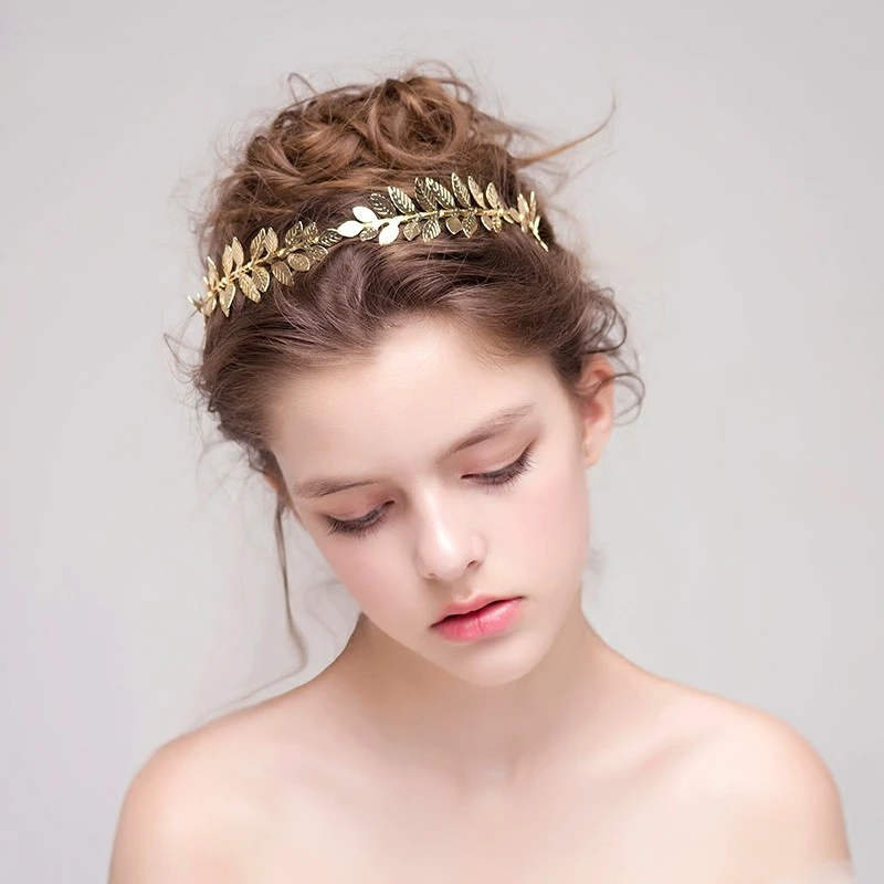 NEW Simple Leaf Vine Crown,Gold Silver,Rose Gold Bridal Boho Headband,Circlet,Leaf Crown,Bridal,Boho Hair Accessory,Under 60,Leaves,Nature