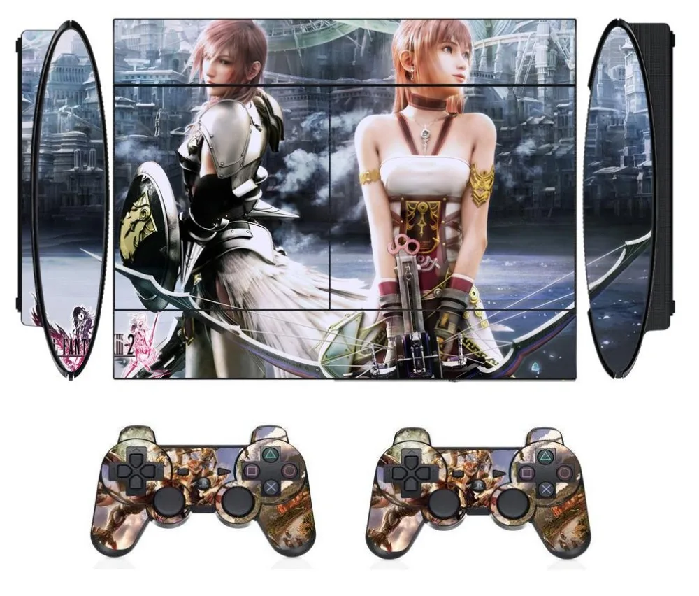 

111 Vinyl Skin Sticker Protector for Sony PS3 Super Slim 4000 and 2 controller skins Stickers