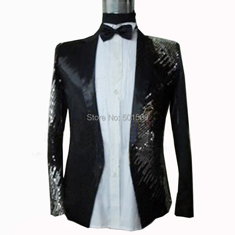 Mens glitter tuxedo jacket Clearance