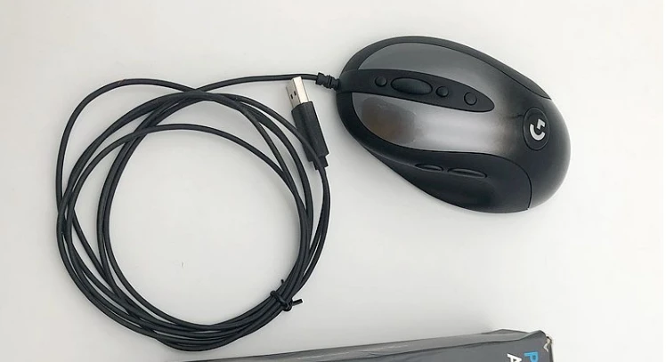 Мышь Logitech MX518 компьютерная легендарная классическая игровая мышь для ПК с