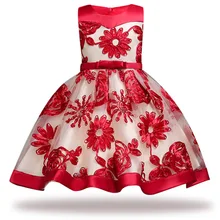 Лето, платье-пачка для свадьбы, дня рождения, платья для девочек, платье принцессы с цветами для девочек, Детский костюм, выпускной вечер для подростков