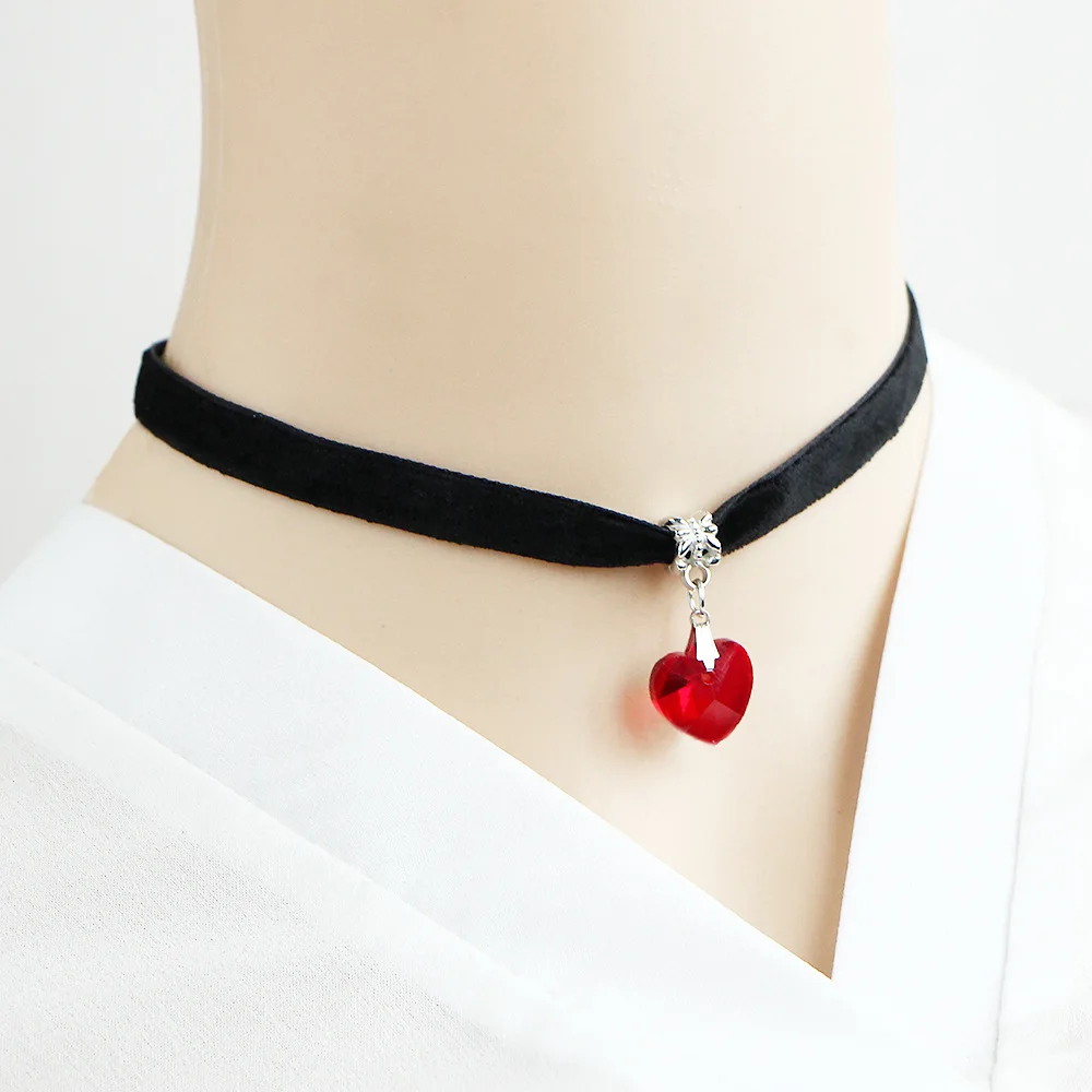 Black Velvet Choker Necklace 