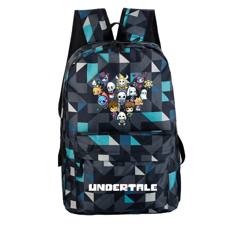 Undertale Sans мультфильм рюкзак Frisk Toriel Papyrus школьная сумка для студентов книжные сумки ноутбук Плечи сумка мужские дорожные сумки