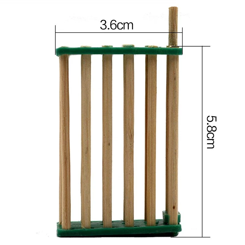 DLKKLB 5 шт. инструменты для пчеловодства королевская клетка инструменты для пчеловодства бамбуковая пчела многофункциональная королева в клетке пленники королева король в клетке пленники