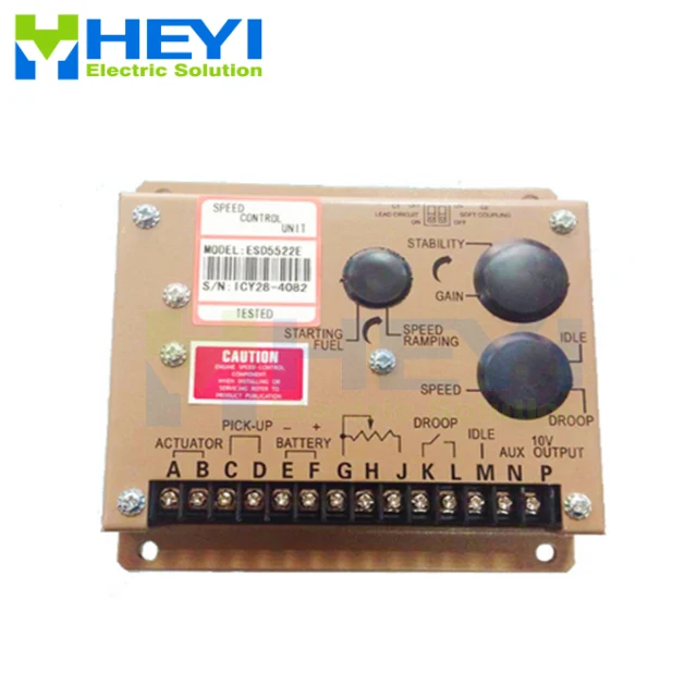 5500E Genset Speed Control Unit Generator Speed Control Board