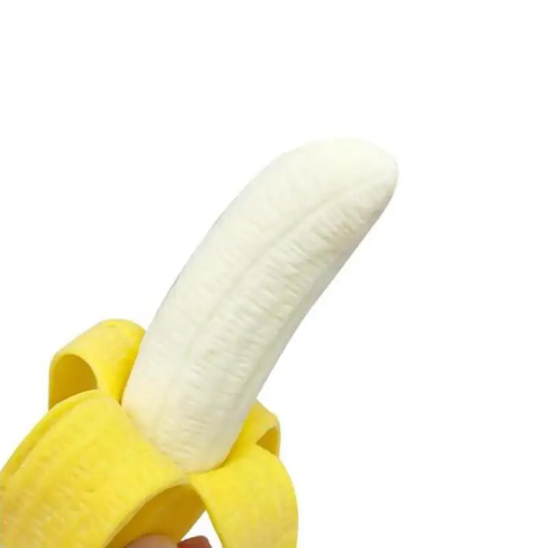 Стресса игрушка медленно поднимается Творческий Мягкая Моделирование банан Squeeze Toy